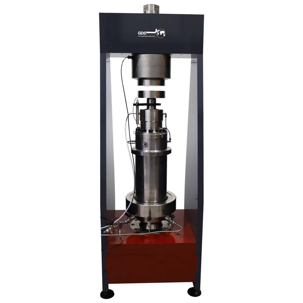 Soil testing equipment 1000kn (1mn) / 2000kn (2mn) static compression only loadframe for cyclic loading of samples under either load or strain soil tests